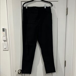LOFT Classic Black Skinny Ankle-Length Trousers